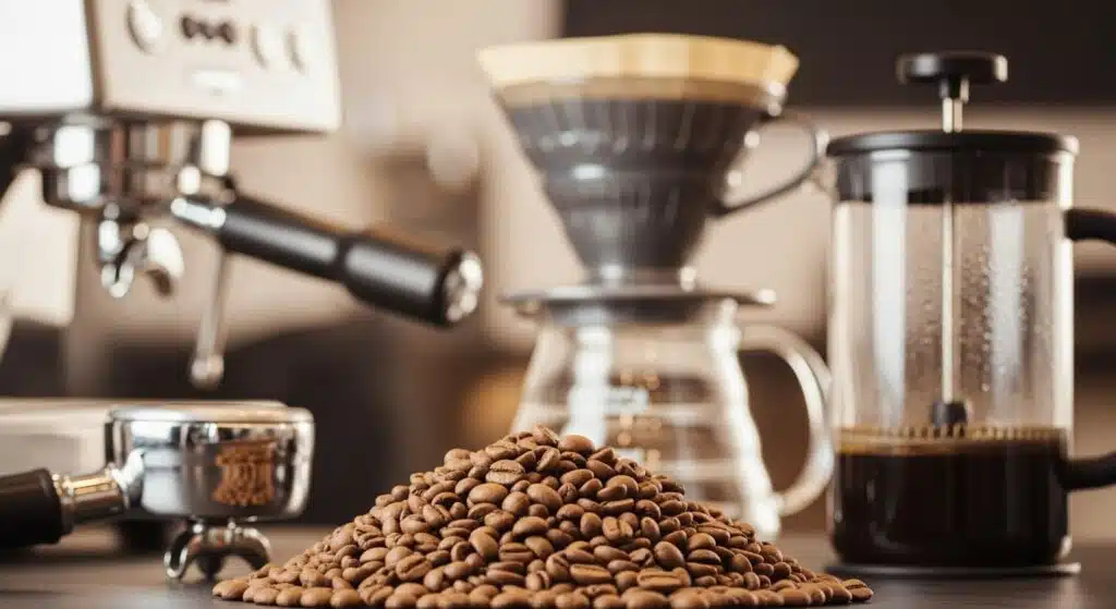 Зерна универсальной омни-обжарки, подходящие для разных способов заваривания.