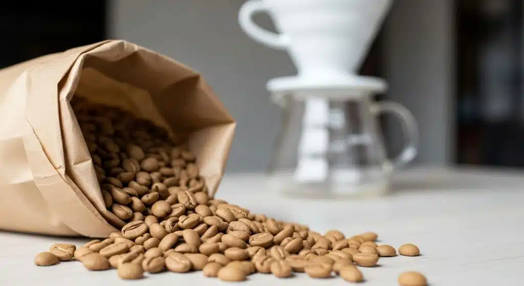 Зерна светлой обжарки (American / City) для фильтр-кофе.